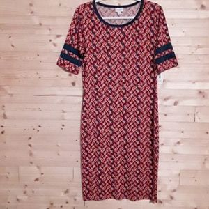 LuLaRoe Red Dress Julia L